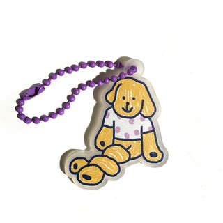 ssktmmee - keyring1 (twisted legs dog)