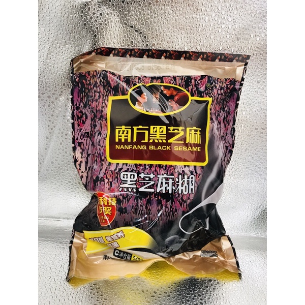 ซุปงาดำวอลนัทถั่วลิสง ซุปงาดำ（南方黑芝麻糊）240g อาหารเช้า หอมอร่อย อาหารเพื่อสุขภาพขึ้นชื่อจากฮ่องกง ห่อใหญ่ ด้านในมี 6 ชอง