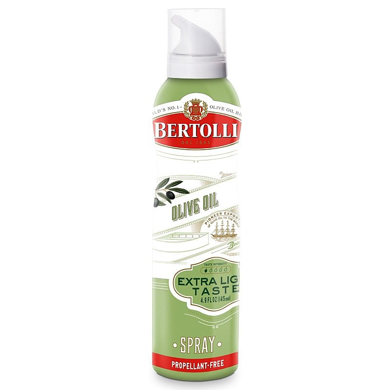 Bertolli Extra Light Olive Oil Spray 145มล เบอร์ทอลลี่ น้ำมันมะกอก