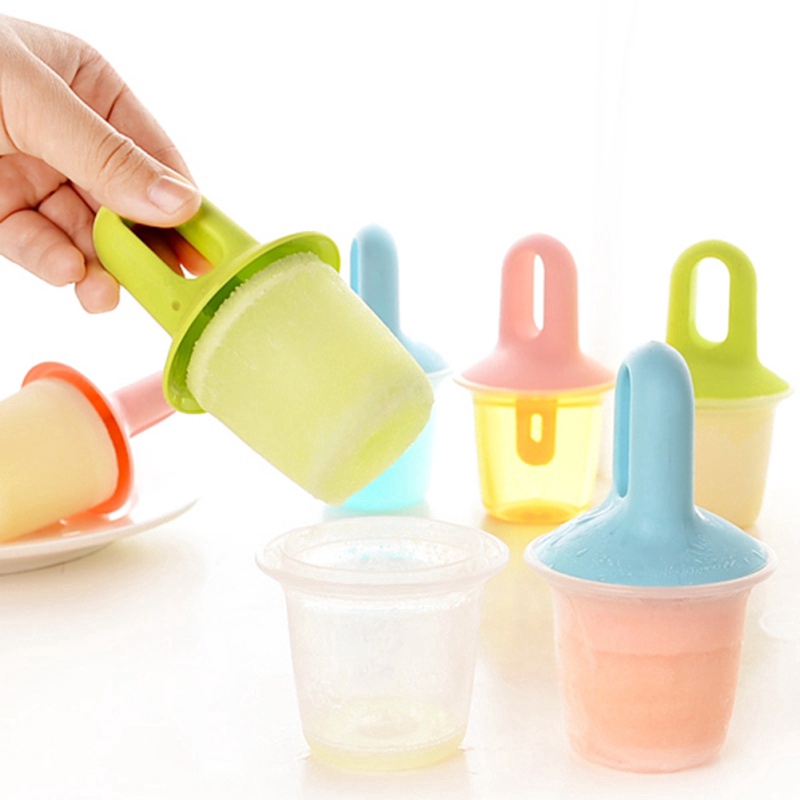 Bakewares & Decorations 16 บาท Creative DIY Ice-cream Molds / Summer Freezer Popsicle Molds Maker / Ice Lolly Pop Mould / DIY Homemade Freezer Lolly Mould Home & Living