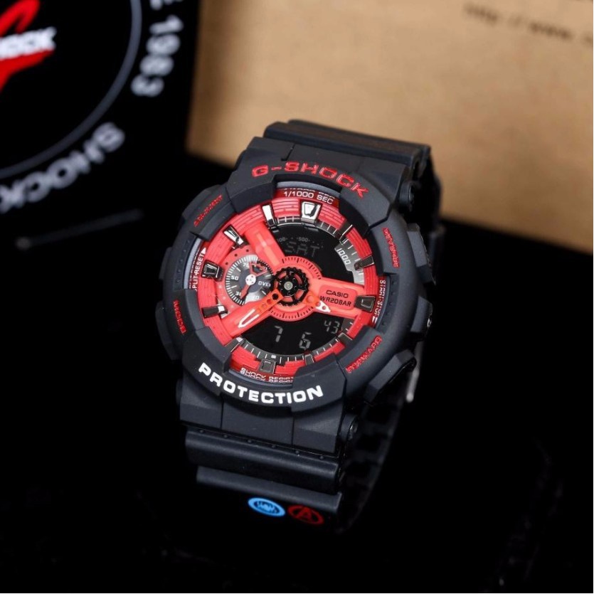 G shock GA-110 นาฬิกาสปอร์ต Avengers Series GA110 Spiderman Round นาฬิกาสปอร์ตกันน้ํา M897