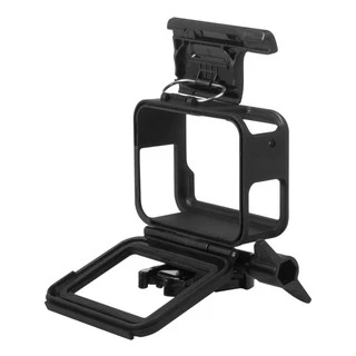 Frame for GoPro Hero 7/6/5 Housing Border Protective Shell Case for GoPro Hero 7/6/5 with Movable Socket and Screw