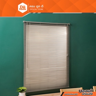 DECOS มู่ลี่หน้าต่าง PVC 80x130 ซม. สีเทา |ZWF|