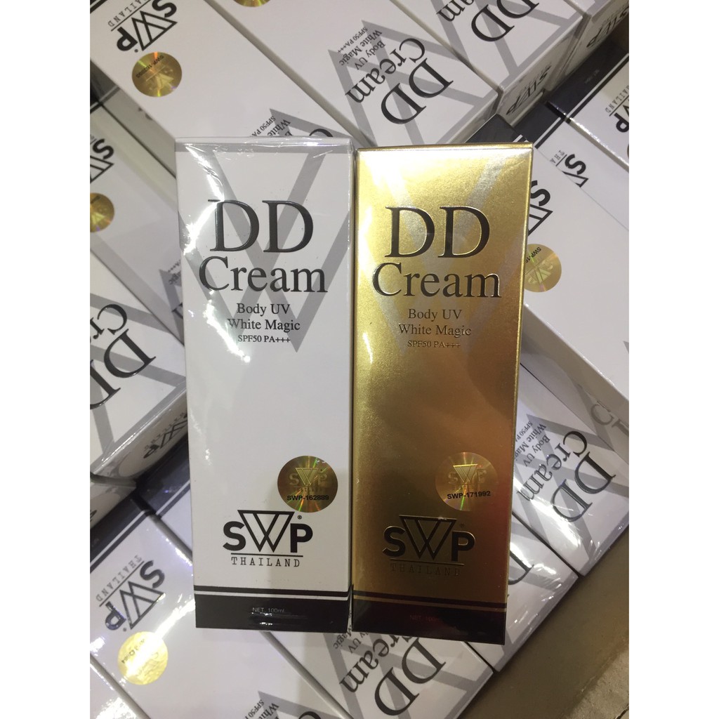 DD SWP แพ็คเกจใหม่ กันแดด กันดำ กันน้ำ บำรุง