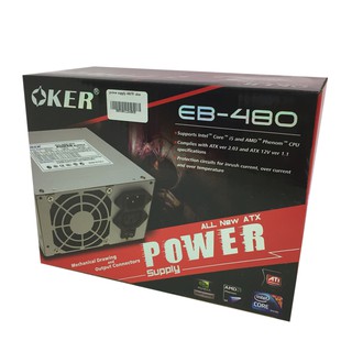 Oker Power Supply ATX 480W EB-480