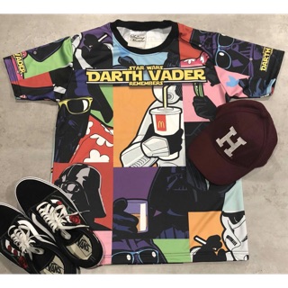 เสื้อ &amp; เดรส ผ้าดาวกระจายลาย Darth Vader