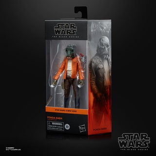Hasbro Star Wars The Black Series Ponda Baba 6-inch-scale Figure หุ่นโมเดลฟิกเกอร์ พอนด้า บาบ้า ขนาด 6 นิ้ว ลิขสิทธิ์แท้