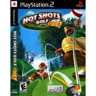 แผ่นเกมส์ Hot Shots Golf Fore PS2 Playstation2 คุณภาพสูง ราคาถูก