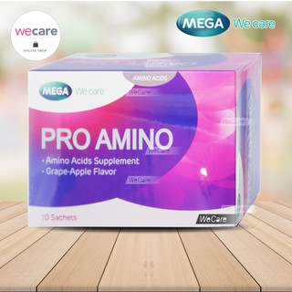 Mega we care Pro Amino 10 ซอง (1กล่อง) เมก้า วี แคร์ โปร อมิโน