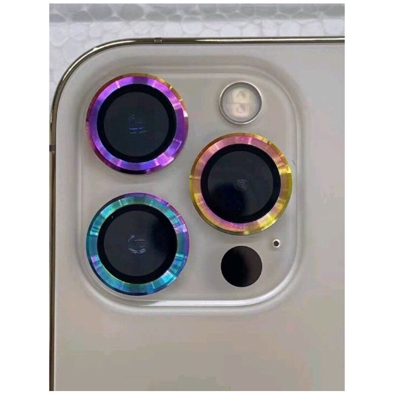 (ราคา1ชุด) เลนส์กล้องเพชร สีรุ้งฟิล์มเลนส์กล้อง สำหรับไอโฟน11สำหรับ IPHONE15pro/15promax 14/14PLUS/14PRO/14PROMAX/I13/I1