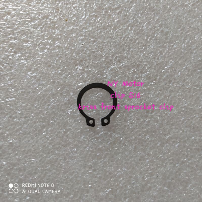 Kris/KLX 150/Dinamik , RG/ RC / RGV ,Y80/Y100/Y110/SRL110 สเตอร์หน้า/ สเตอร์ depan คลิป