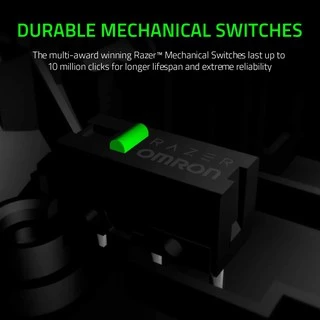 Razer DeathAdder Essential - เมาส์เกมมิ่ง เซ็นเซอร์ Optical 6,400DPI สายเมาส์ทำจากยาง