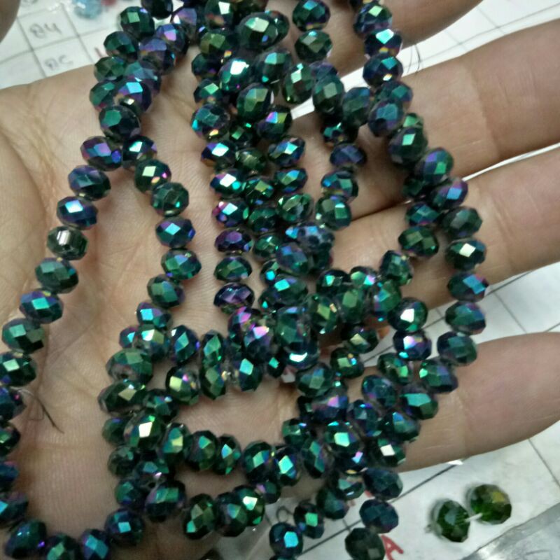 1 แพ็ค เช็กคริสตัล bakpau ขนาด 6m 8m LAB no. 85