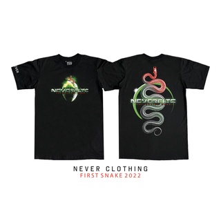 NEVER CLOTHING เสื้อยืด แขนสั้น รุ่น FIRST SNAKE 2022