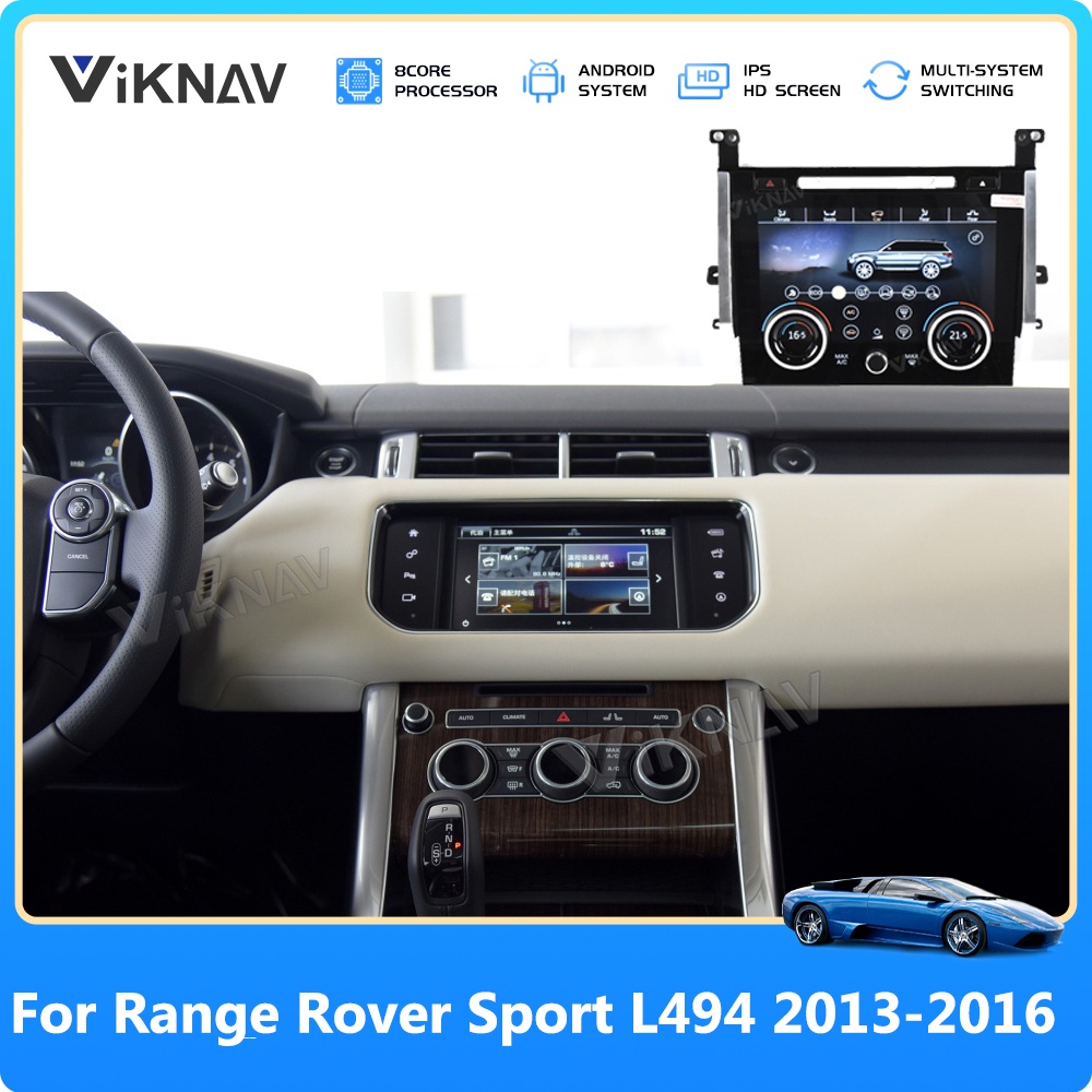 AC Panel For Range Rover Sport L494 2013-2016 Air Conditioning Control Touch Screen Android Car Rad0