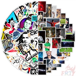 100 ชิ้น / ชุด ❉ สติกเกอร์ Cristiano Ronaldo Series A CR7 สําหรับติดตกแต่ง ❉ สติกเกอร์ Doodle แฟชั่น สําหรับตกแต่งกระเป๋าเดินทาง แล็ปท็อป สเก็ตบอร์ด DIY