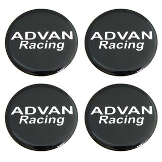 43mm. สติกเกอร์ ADVAN Racing สติกเกอร์ติดดุมล้อ สติกเกอร์เรซิ่น กว้าง 43 มิล.(4.3เซนติเมตร)