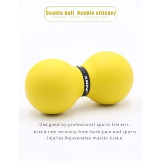 ลูกบอลนวด ทรงถั่ว คลายกล้ามเนื้อ นวดคลายจุด Peanut Rubber Massage Ball