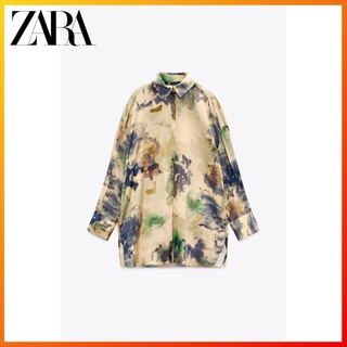 Zara ฤดูใบไม้ผลิ ใหม่ เสื้อมัดย้อมผู้หญิง