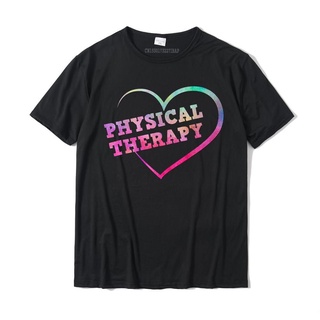 เสื้อยืดผ้าฝ้าย พิมพ์ลาย Love PT Physical Therapy Therapist แนวฮิปฮอป แฟชั่นฤดูร้อน สําหรับผู้ชาย