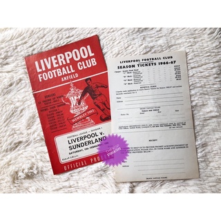 Liverpool หนังสือแมทเดย์ปี 1966. ลิเวอร์พูลพบซันเดอร์แลนด์