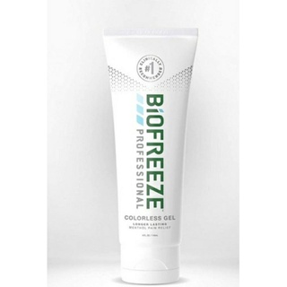 แท้💯% จากอเมริกา🇱🇷 Biofreeze เจลเย็น ชนิดหลอด 4oz. บรรเทาปวดกล้ามเนื้อ (หมดอายุ 03/2024)