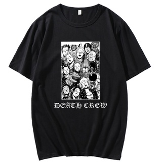 เสื้อยืดแขนสั้น พิมพ์ลาย Dorohedoro Hero Horror สไตล์ฮิปฮอป แฟชั่นเรโทร สําหรับผู้ชาย