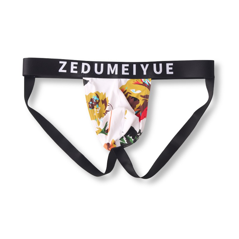 กางเกงในชายชุดชั้นในตาข่าย Qucik-dry สบาย Thong Underpants Soft Jockstrap U Pouch