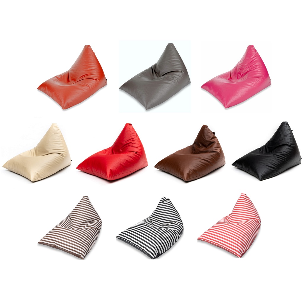 Premium Bean Bag เก้าอี้เม็ดโฟม บีนแบ็ก บีนแบค พัฟฟี่ 3 หนังพิเศษ : PUFFY 3 grade"A" PVC