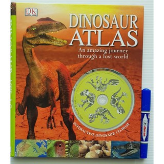 DK Dinosaurs Atlas  an amazing Journey through a lost world with interactive dinosaurs CD-ROMm