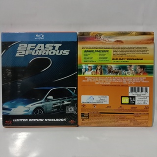 Media Play 2 Fast , 2 Furious/ เร็วคูณ 2 ดับเบิ้ลแรงท้านรก (Blu-Ray STEELBOOK) / S16212RS