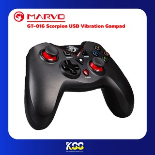 Marvo GT-016 Scorpion USB Vibration Gampad สามารถใช้งานได้กับ PC/PS3/Android เฉพาะเกมส์ที่รองรับ