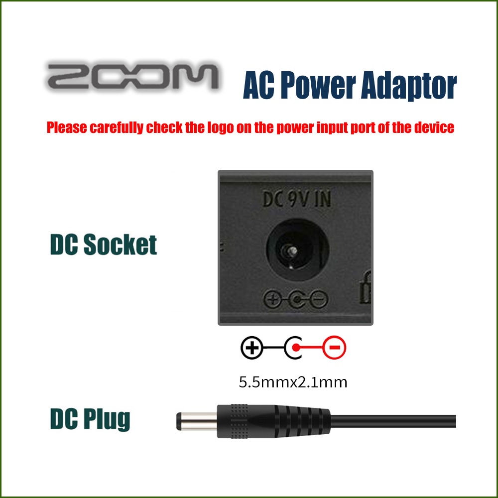 อะแดปเตอร์เอฟเฟคกีตาร์ 9V 1A 500mA 300mA AC DC AD-16 สําหรับ Zoom A3 B1 B1X FOUR B1on B1Xon B2 B2.1u G1 G1N G1u G1XN G2 G2.1u BFX-708