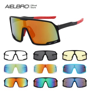 『READY STOCK』AIELBRO Outdoor Sports แว่นกันแดด กันน้ำ Uv400 สไฟรับผู้หญิง และผู้ชาย Glasses