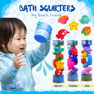 Bath squirters #ของเล่นน้ำเด็ก เซ็ต 5 ตัว #ของเล่น