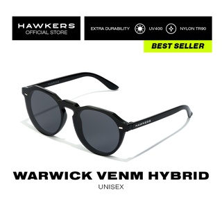 HAWKERS Dark WARWICK VENM HYBRID Sunglasses for Men and Women, unisex. UV400 Protection. Official product designed in Spain VWTR01