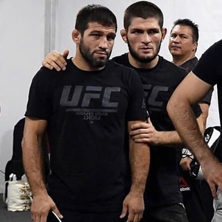 Ufc เสื้อยืดแขนสั้นลําลอง ผ้าฝ้าย พิมพ์ลาย สวมใส่สบาย สไตล์สปอร์ต