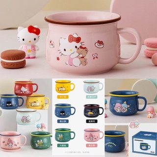 แก้ว Sanrio Ceramic งานแท้ กล่องสวยตามแบบในภาพ มี 12 ลาย