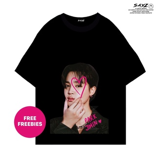 คอตต้อนคอกลมเสื้อยืด | สวนสาธารณะจิมิน | Bts SERIES | เสื้อยืด พิมพ์ลาย Bts JIMIN | เสื้อยืด พิมพ์ลาย Kpop STREETWEAR FA