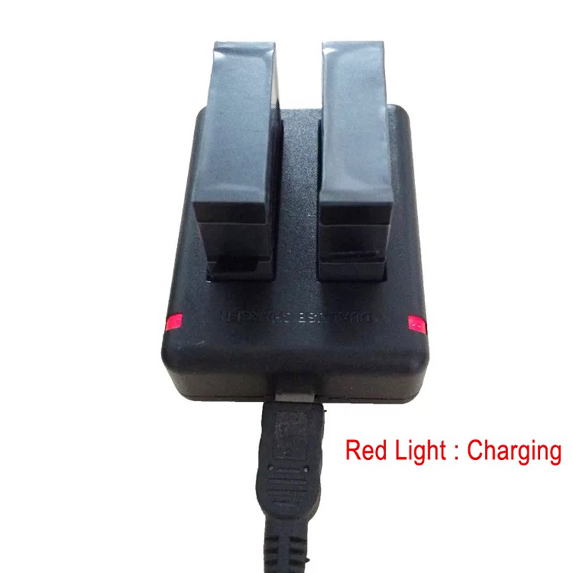 AHDBT-401 Dual USB Charger for GoPro Hero 4 / AHDBT-401 ดับเบิ้ล usb ชาร์จ GoPro Hero 4