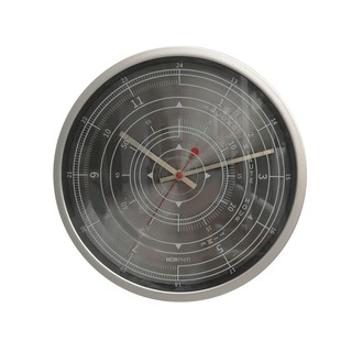 clock WALL CLOCK 31.2X31.2 CM.MORPHIN GLASS SI Home decoration Home &amp; Furniture นาฬิกา นาฬิกาแขวน ON TIME MORPHIn GLASS