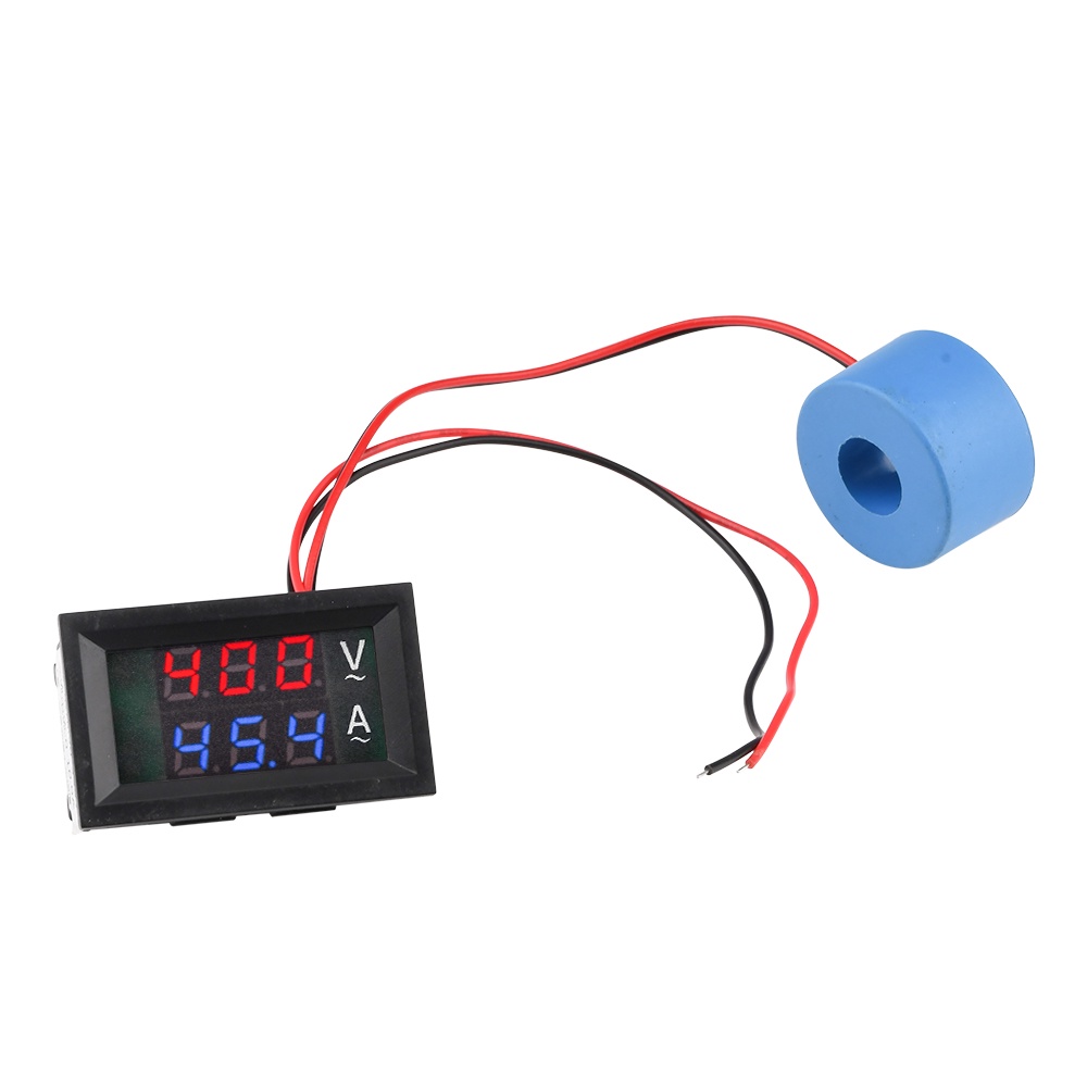 Pcbfun โวลต์มิเตอร์ดิจิทัล AC 50-500V แอมมิเตอร์ รูปที่ 5