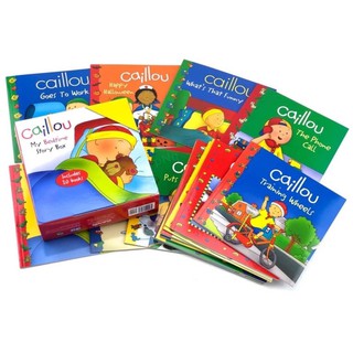 Caillou my Bedtime Story Box เซตหนังสือการ์ตูนคายุ 20 เล่ม พร้อม DVD