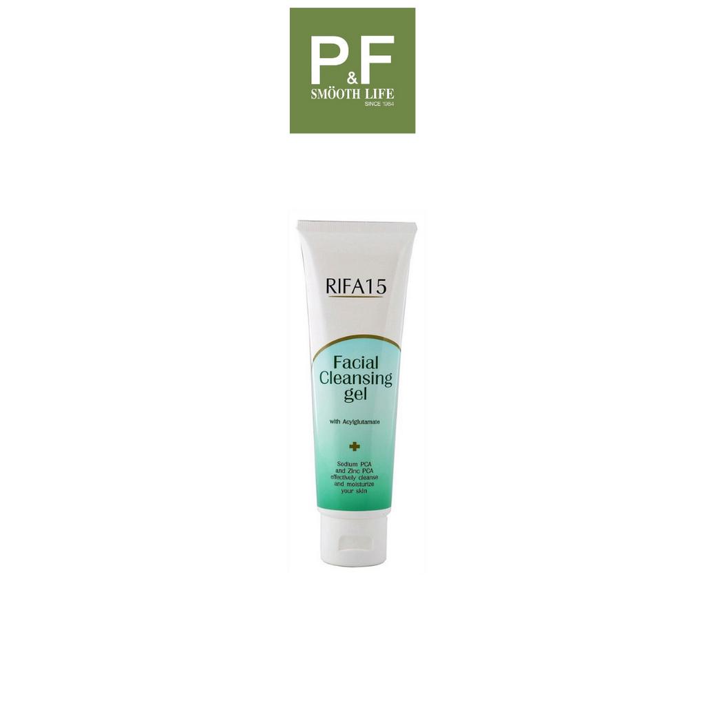 RIFA 15 Facial Cleansing Gel 60/120g ไรฟ่า15 เจลล้างหน้า เติมความชุ่มชื้น