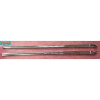Lekone คิ้วขอบกระจก Isuzu Dmax 2012-18 รุ่น 2 ประตู (2ชิ้น)