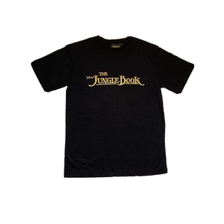 ลดกระหน่ํา เสื้อยืดลําลอง แขนสั้น พิมพ์ลายภาพยนตร์ THE JUNGLE BOOK Official HEdckl91HPfgjh87 สีดํา สําหรับผู้ชายS-5XL