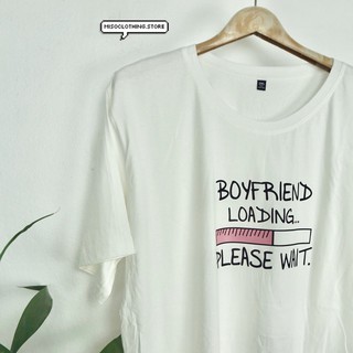 "Loading" เสื้อยืดสกรีน สวมใส่สบาย