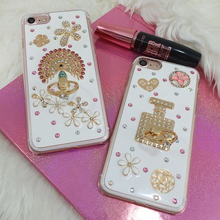 พร้อมส่ง!! OPPO Reno5 //F9/ เคสแฟชั่น เคสหรูหรา เคสฟรุ้งฟริ้ง เคสแหวน เคสหน้าขาว