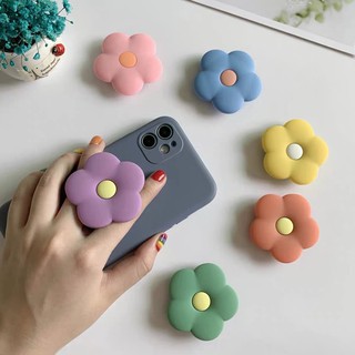 พร้อมส่ง ขาตั้งซิลิโคน มือถือกันตก ลายดอกไม้