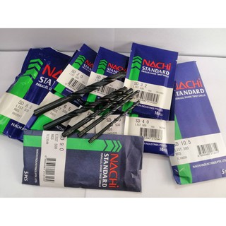 **พร้อมส่ง**ดอกสว่านนาชิ 10.5-12.4มิล ของแท้บริษัท(ระบบมิล)(…